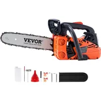Vevor 25.4CC 12" bensiinimoottorisahalla toimiva puunleikkausmoottori kaasuketjusaha