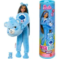Barbie Cutie Reveal Nukke Care Bears, Sininen