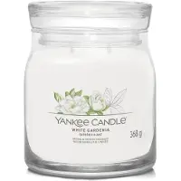 Yankee candle White Gardenia tuoksukynttilä Signature 368 g