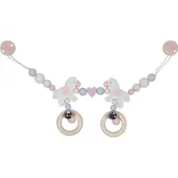 Goki Wooden Stroller Chain Horse with Clips