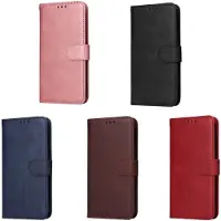 SKALO Xiaomi Redmi Note 13 Pro 5G PU-nahkainen Lompakkokotelo - Musta