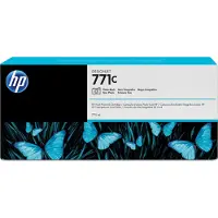 HP 771C Designjet, valokuvamusta mustekasetti, 775 ml, DesignJet Z6200 -valokuvatulostinsarja, DesignJet Z6610 -valokuvatuotantotulostin, ....