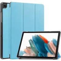 SKALO Samsung Tab A9+ Trifold Suojakotelo - Turkoosi