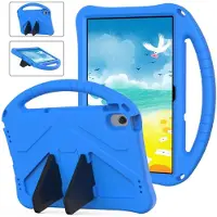 SKALO Lenovo Tab M10 Plus 10.6" (Gen 3) Lapsikuori kahvalla ja jalustalla - Sininen