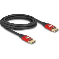 DeLOCK 80606, 3 m, DisplayPort, DisplayPort, Uros, Uros, 7680 x 4320 pikseliä