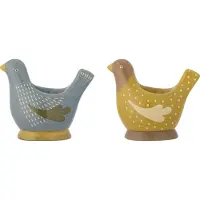 Bloomingville Birdy Egg Cup - Blue - H8CM