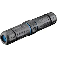 Lanview Suojattu FTP Cat6A RJ-45 Coupler -jatkoliitin ulkokäyttöön, vesitiivis IP68, musta
