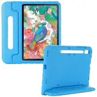 SKALO Samsung Tab S7/S8 Kuori kahvalla/telineellä - Sininen
