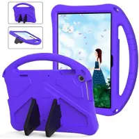 SKALO Lenovo Tab M10 (Gen 3) Lapsikuori kahvalla ja jalustalla - Violetti