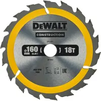 Dewalt Katkaisuterä puulle ; 184x2,6x16,0 mm; Z28; 25°