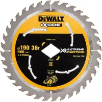 DeWalt Katkaisuterä puulle DT40271-QZ; 190 mm; Z36