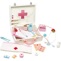 Small Foot Design Wooden Doctor's Case Isabel lelusetti puinen 3 y+ 28 kpl