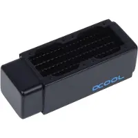 Alphacool NexXxoS XT45 Full Copper 50mm Dual Radiator -jäähdytin, musta