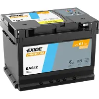 Exide Käynnistysakku EA612