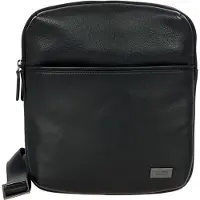 Bric's Torino Crossbody-laukku Nahka 24.5 cm Musta