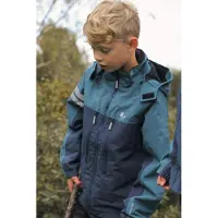 Lindberg Lingbo Kuoritakki, Turquoise/Navy, 80
