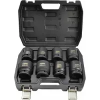 AWTOOLS Iskuhylsysarja AW38851BL; 3/4''; 24-38 mm; 8 kpl.