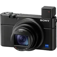 Sony Cyber-shot DSC-RX100 VII - Digikamera - kompakt - 20,1 MP - 4K / 30 fps - 8x optinen zoom - ZEISS - Wi-Fi, NFC, Bluetooth