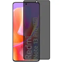 SKALO 2-KPL Xiaomi Redmi Note 13 Pro 5G Yksityisyys näytönsuoja karkaistu lasi - Musta