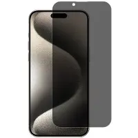 SKALO 2-KPL iPhone 16 Pro Max Yksityisyys näytönsuoja karkaistu lasi - Musta