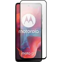 SKALO 2-KPL Motorola Moto E14 Koko Näytön Karkaistu Lasi - Musta