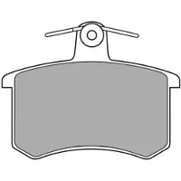 FREMAX Jarrupalasarja (4kpl), levyjarru FBP-0444