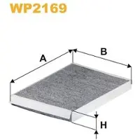 WIX FILTERS Suodatin, sisäilma WP2169
