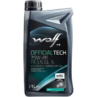 WOLF Vaihteistoöljy 1053178 OFFICIALTECH 75W-85 FE LS GL 5, 1 litra