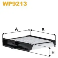 WIX FILTERS Suodatin, sisäilma WP9213