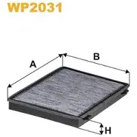 WIX FILTERS Suodatin, sisäilma WP2031