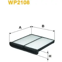 WIX FILTERS Suodatin, sisäilma WP2108