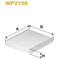 WIX FILTERS Suodatin, sisäilma WP2158