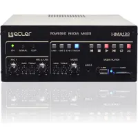 Ecler HMA120 | media mixer | 1x120W 4Ω or 70V/100V | Mixer amplifier