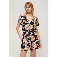Superdry Beach Playsuit Lyhythihainen Lyhyt Mekko