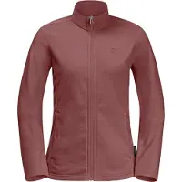 Jack Wolfskin Women's Taunus Full Zip Mineral Red Välikerrospuserot S