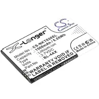 123accu Nokia BL-4AX yhteensopiva akku 1500 mAh