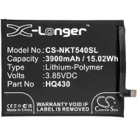 123accu Nokia 3.4 / 5.4 yhteensopiva akku 3900 mAh