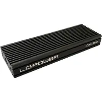 LC-Power LC-M2-C-MULTI, SSD-kotelo, M.2, PCI Express, SATA, 10 Gbit/s, USB-liitettävyys, Musta