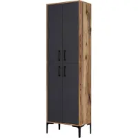 Chic Home Collection Anette ruskea/antrasiitti kenkäkaappi