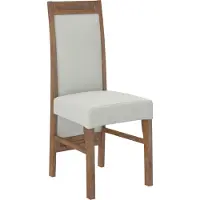 ADRK Furniture Tuoli K2, ruskea/hiekka