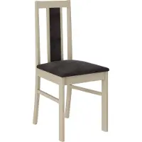 ADRK Furniture Tuoli K75, musta/hiekka