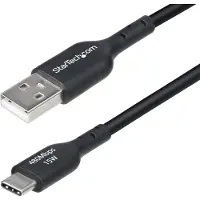 StarTech.com 15cm USB-A to USB-C Cable (USB2AC15CMBK)