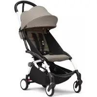 Stokke YOYO³ rattaat 6+ Taupe Taupe/White
