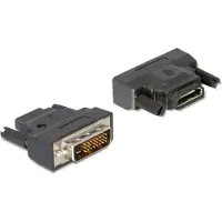 DeLOCK HDMI - DVI-D AV Adapter Black (65024)