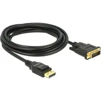 DeLOCK DisplayPort - DVI-D cable 3m black (85314)