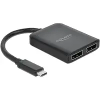 Reflecta 87754, DisplayPort, 2x DisplayPort, 3840 x 2160 pikseliä, Musta, Muovi, 4K Ultra HD