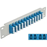 DeLOCK 66796, LC, 1U, Harmaa, 44 mm, 10 mm, 254 mm