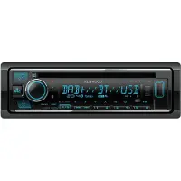 Kenwood KDC-BT760DAB, Musta, 1 DIN, 50 W, 4.0 kanavaa, 50 W, CD-R, CD-RW (KDCBT760DAB)