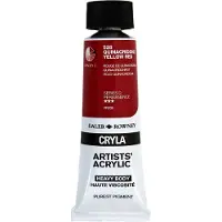 Taidepiste DR Cryla akryyliväri 528 Quinaridone yellow red - 75ml