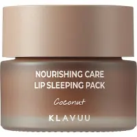 KLAVUU Nourishing Care Lip Sleeping Pack, Coconut - 20 g